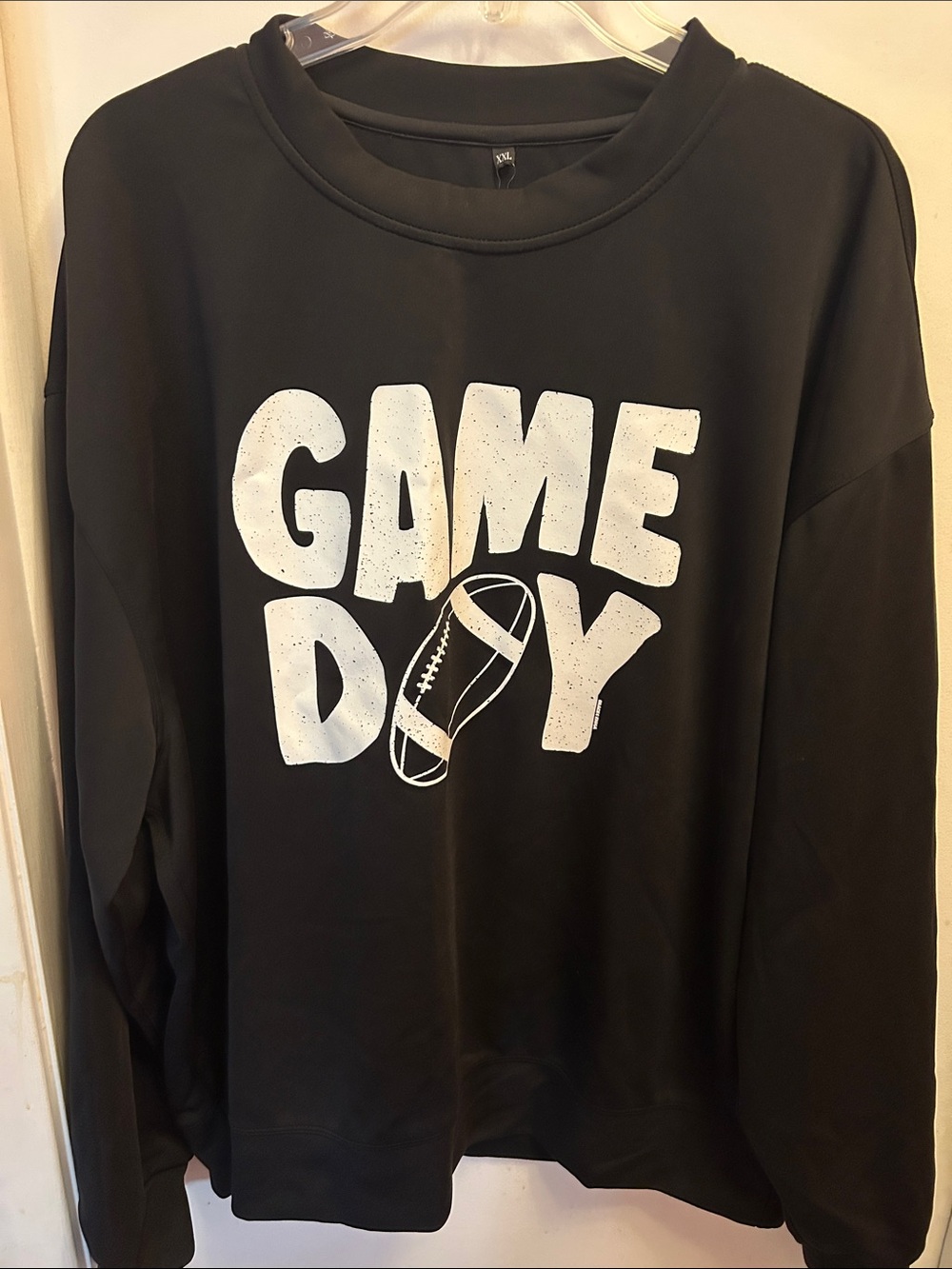 Unbranded Black GAME DAY Pullover Sweatshirt
